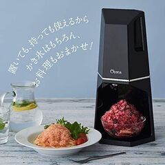 かき氷器 DTH-19 新品未使用（値下げ）の画像