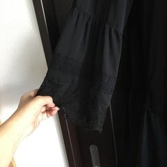 🌺レースシースルー  ロングトップスorワンピース🌺の画像