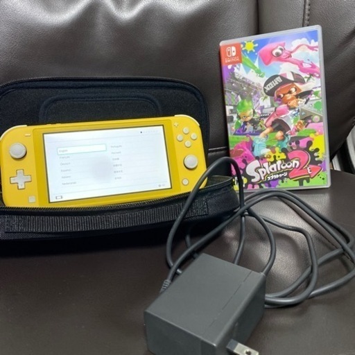 【取引者確定】switch liteとスプラトゥーン2（ケース付き）