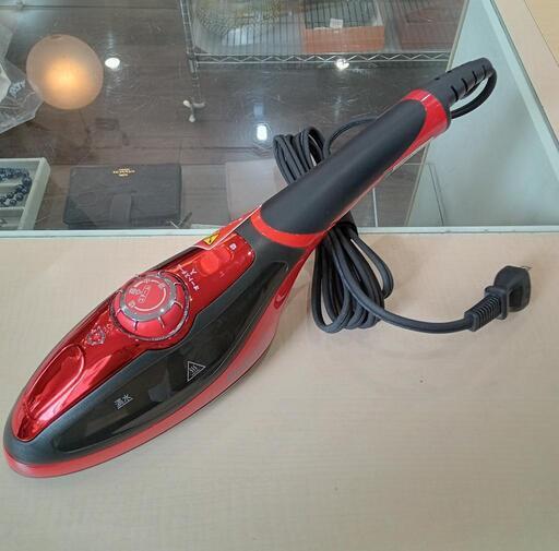 ★新品【スチームQ】パワフルハンディスチーマー  箱入り［SE4874-RR］アイロン 【3ヶ月保証付】店頭販売のみ