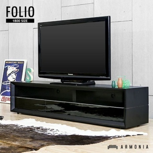 美原店　ARMONIA FOLIO テレビボード　定価89900 ブラック　テレビ台