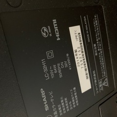 ジャンク AQUOS 32型テレビの画像