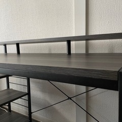シンプルデザインL字デスクの画像