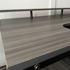 シンプルデザインL字デスクの画像