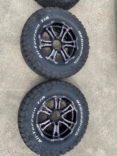 プラド　BFGoodrich T/A 265/70/17  ホイールセット　4本