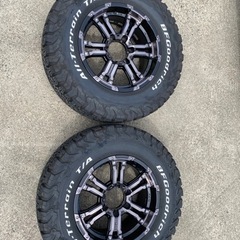 プラド　BFGoodrich T/A 265/70/17  ホイールセット　4本