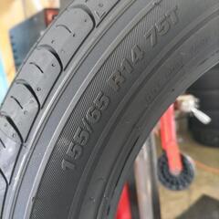 新品タイヤ、軽四タイヤ、155/65R14　1本、5,500円～（税別）の画像