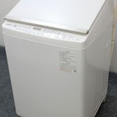 TOSHIBA/東芝 ZABOON/ザブーン 全自動洗濯乾燥機 洗濯10㎏/乾燥5.0㎏ AW-10VH1 グランホワイト 2021年製   中古家電 店頭引取歓迎 R6102)