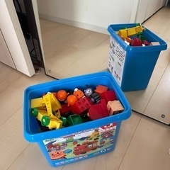 【取引成立】アンパンマンたのしいのりものバケツの画像