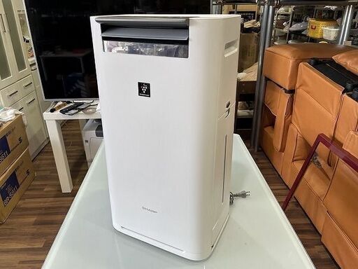 【苫小牧バナナ】SHARP/シャープ スタンダードモデル 加湿空気清浄機 プラズマクラスター25000 13畳用 KI-HS50 2019年製