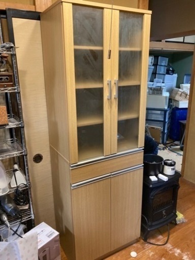 美品☆食器棚☆お安くどうぞ！