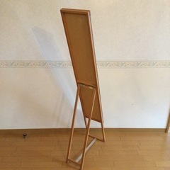 木製姿見　全身ミラー　の画像