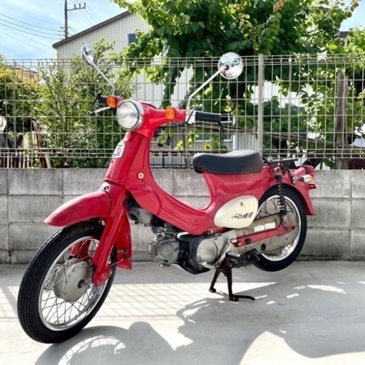 魅惑のレッド！　ホンダ　リトルカブ　C50  セル無し　３段変速！