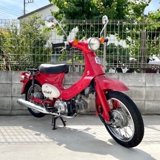 魅惑のレッド！　ホンダ　リトルカブ　C50  セル無し　３段変速！