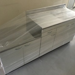 公団流し台 右シンク 1800