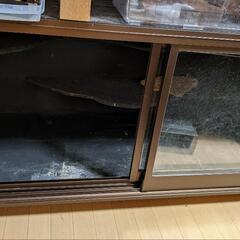 爬虫類　ケージ　特大　木製自作中古　