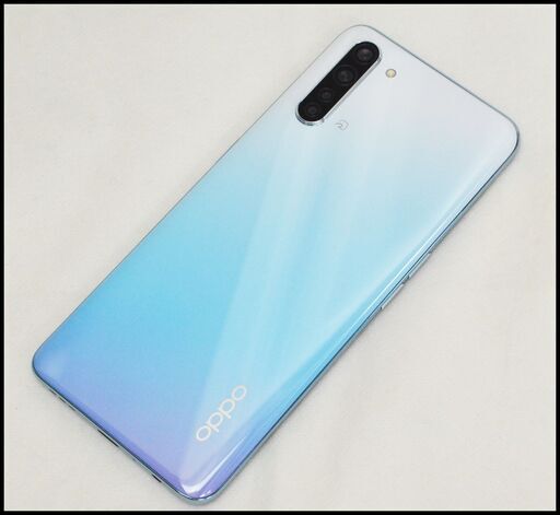 美品 SIMフリー OPPO Reno3 A 6GB/128GB ホワイト CPH2013 楽天モバイル版 〇判定 中古本体
