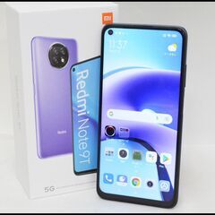 redmi note 9T 本体 simロック解除済 美品 SIMロック解除済 Xiaomi Redmi Note 9T 64GB A001XM ブラック