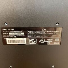 I-O DATA アイオーデータ 17型 PCモニター 黒の画像