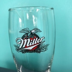 【値下げ！未使用品】miller  夏　ビールグラス　２個セットの画像