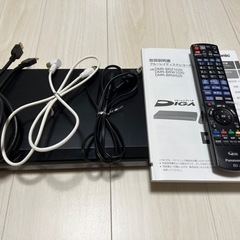 値下げしました！Panasonic Blu-rayレコーダー