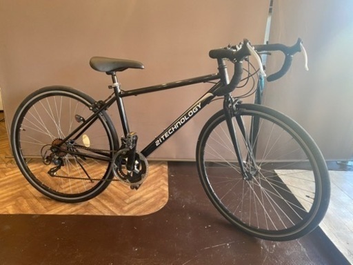 【タイヤ新品！】700cロードバイク　ブラック