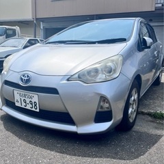 コミコミ25万円！　トヨタアクア　車検2年付き！　