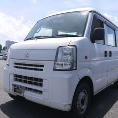 (ID4430)軽バン専門店在庫100台　２７万円　スズキ　エブリイバン　車検２年付　平成２４年式　諸費用込３２０,０００円の画像