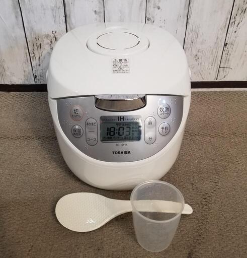 【極上品】東芝 炊飯器 5.5合 IH炊飯器  RC-10HK　2018年製品\n