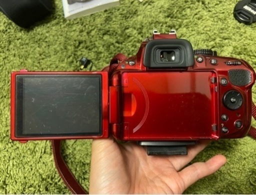 Nikon 一眼レフカメラD5200 レッド　ニコン