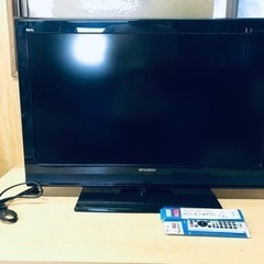 ET1178番⭐️MITSUBISHI液晶カラーテレビ⭐️