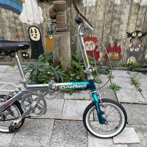 【2108】折り畳み　14インチ　AEROnofcaR 前後タイヤ新品　19,800円（税込）