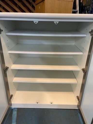 最終値下げ【美品】キッチンボード ニトリ ロータイプ 食器棚