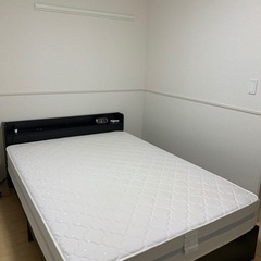 本日可 日本製 コイル ダブルベッド  ダブルベッドマットレスのみ 