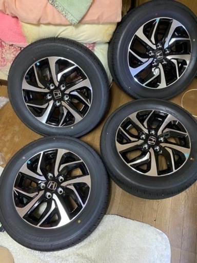 ステップワゴンホイール　4本　RP4 新品タイヤ付き