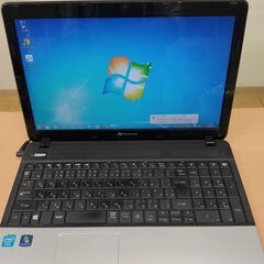 Windowds7　１５インチノートパソコン　GatewayNE56R　RAM4G HDD451GB オフィス付きの画像