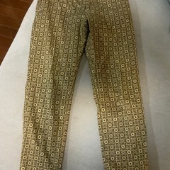 エディフィス　アンクル丈パンツ　サイズ44(S) 総丈90、股下68、ウエスト平置き38センチの画像