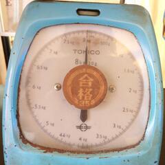 計量器 測り 8kg 肉屋 昭和レトロ 1980年代 ヴィンテージの画像