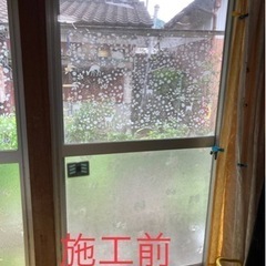 佐賀県で飛散防止フィルムを貼りました😄