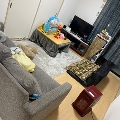 コタツにもなるテーブルの画像