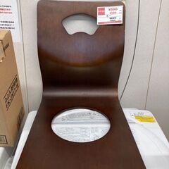 ☆中古￥500！【会員価格￥500】座椅子　家具　幅37cmｘ奥...