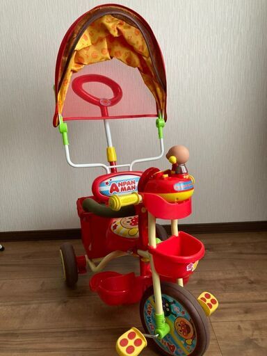 ブザー付きおでかけ三輪車 それいけ！アンパンマンデラックス