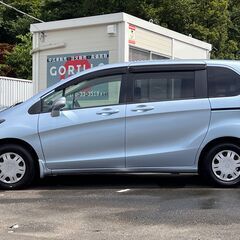 6万キロ台❗️フリード【YouTubeで現車確認】本車検2年付き/グレード　Gジャストセレクション/ナビ/地デジ/バックカメラ/左側パワースライドドア/HIDの画像