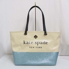  kate spade ケイトスペード トートバッグ キャンバス...