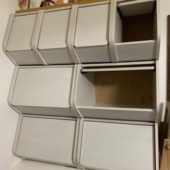 【お取引中】棚　カラーボックスの画像