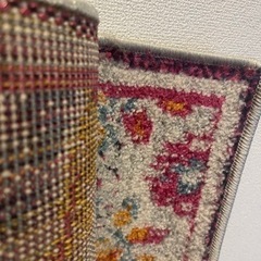 トルコ　ラグ　インポート未使用品の画像