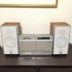 MD/CD ミニコンポ 良品