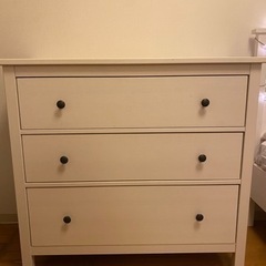 引き出し　IKEA チェスト　HEMNES ヘムネス　洋服タンス