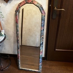 イタリア製　アンティークミラー
