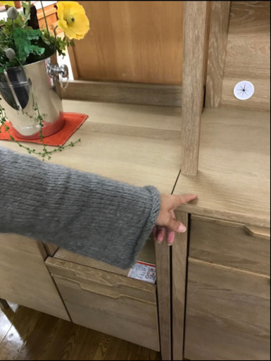 【お取引先決まりました】北欧　食器棚　レンジ台✖️2